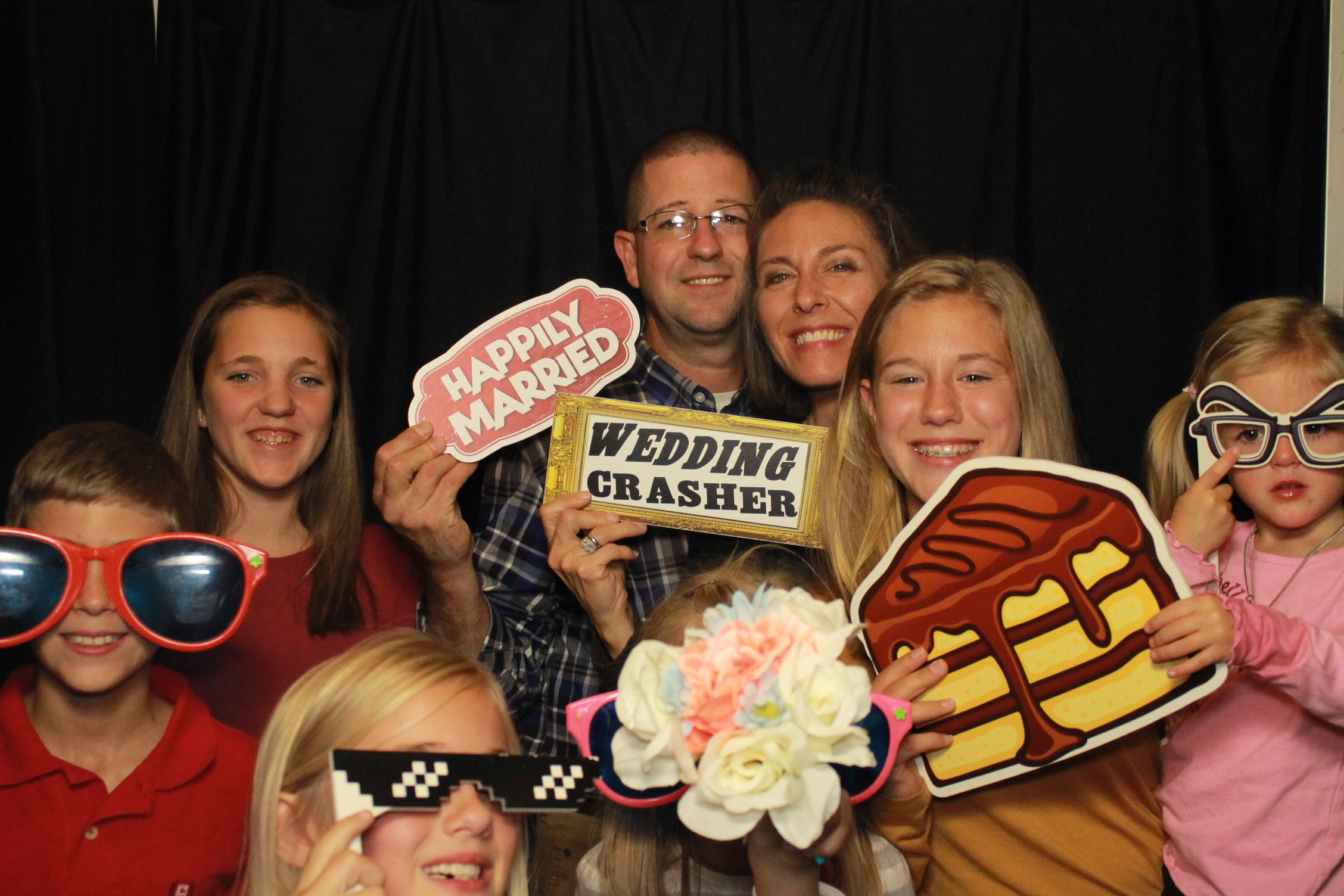Holly and Jason's reception | View more photos from the event at gallery.photoboothcincy.com/u/PhotoBoothCincy/Holly-and-Jasons-reception